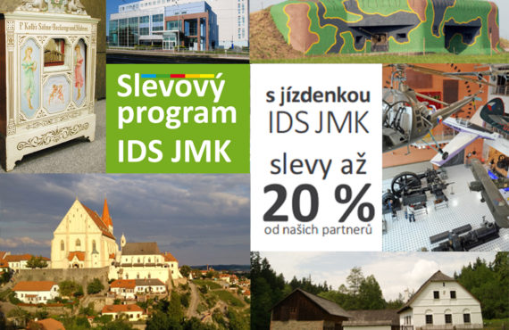 Zvýhodněné vstupy do muzeí a památek s IDS JMK